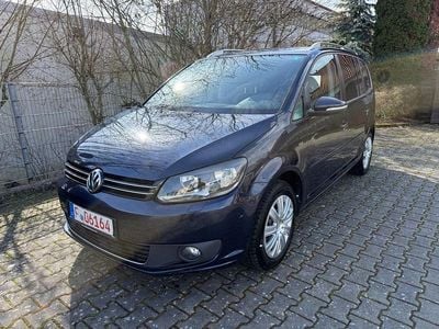 Gebraucht VW Touran Life 140 PS (102 kW) 2013 Blau Van / Kleinbus