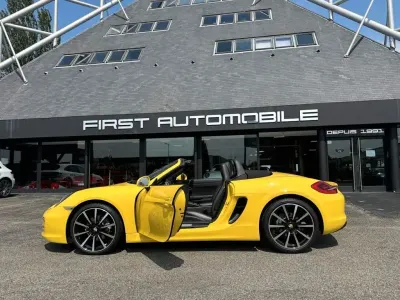 Gebraucht Porsche Boxster 265 PS (194 kW) 2013 Gelb Cabrio