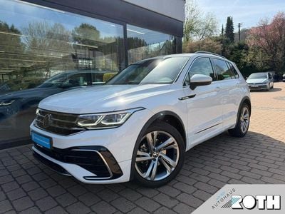 Usata VW Tiguan R-line 150 CV (110 kW) 2022 Bianco SUV