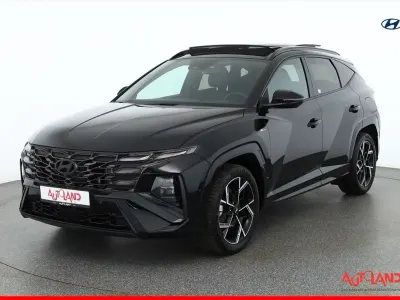 Gebraucht Hyundai Tucson N Line 160 PS (117 kW) 2025 Abyss black / met SUV