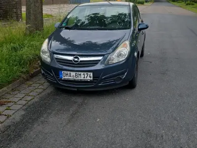 Gebraucht Opel Corsa 90 PS (66 kW) 2008 Blau Kleinwagen