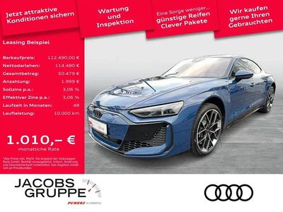 Blau Gebraucht 2025 Audi e-tron GT quattro Ambiente Limousine | 112.489 €