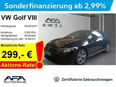 gebraucht VW Golf VIII 1,5 TSI R-Line Navi*LED*ACC*DC
