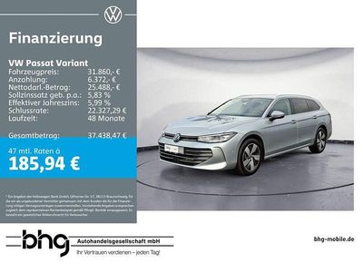 Gebraucht VW Passat Business 150 PS (110 kW) 2025 Oyster silver metallic Kombi