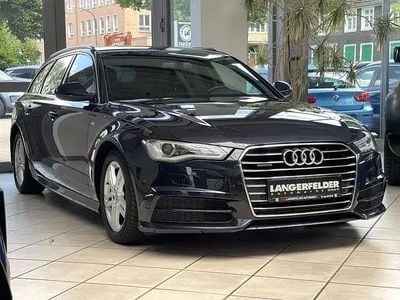 Mondscheinblau metallic Gebraucht 2018 Audi A6 S-Line Kombi | 26.999 € (Guter Preis)