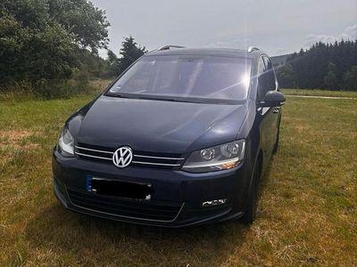 Gebraucht VW Sharan 103 PS (75 kW) 2012 Blau Van / Kleinbus
