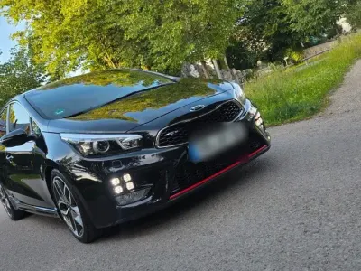Gebraucht Kia Ceed GT-Track 204 PS (150 kW) 2018 Schwarz Kleinwagen