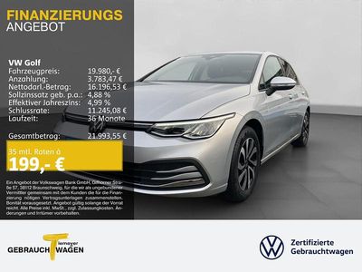 Silber Gebraucht 2021 VW Golf VIII Active | 18.480 € (Guter Preis)