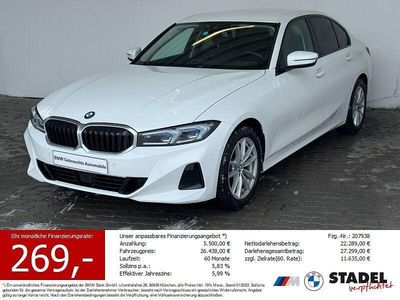 Gebraucht BMW 320 Sport Line 190 PS (139 kW) 2023 Alpinweiß uni Limousine