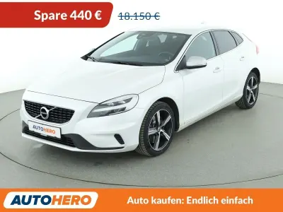 Gebraucht Volvo V40 R-Design 152 PS (111 kW) 2019 Weiß Kombi