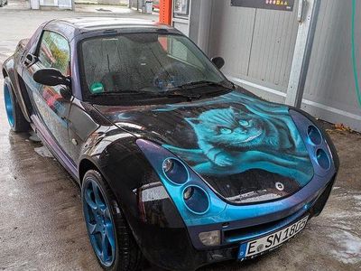 Schwarz Gebraucht 2003 Smart Roadster Cabrio | 4.000 € (Etwas zu teuer)