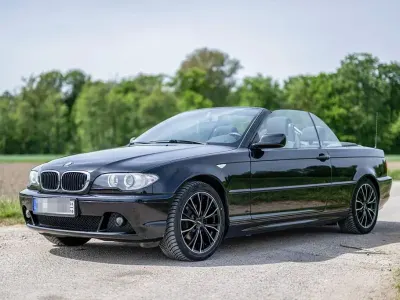 Brugt BMW 318 Cabriolet 150 HK (110 kW) 2006 Sort Cabriolet