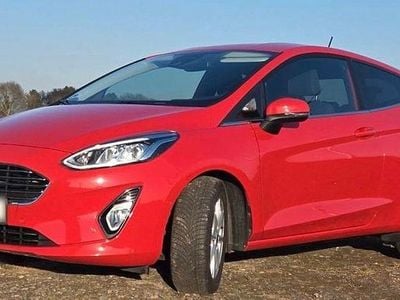 Usata Ford Fiesta Titanium 125 CV (91 kW) 2020 Rosso Utilitaria