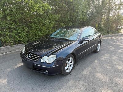 Brugt Mercedes CLK200 163 HK (119 kW) 2005 Blå Coupe