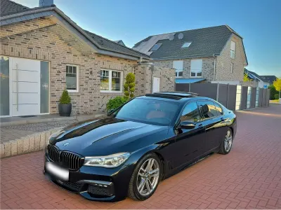Brugt BMW 730L M Sport 265 HK (194 kW) 2018 Sort Sedan