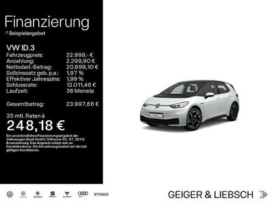 Gebraucht VW ID.3 Pro Performance 150 kW (204 PS) 2022 Weiß Kleinwagen