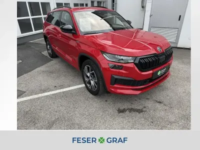 Gebraucht Skoda Kodiaq SportLine 199 PS (146 kW) 2022 Velvetrot premium metallic SUV