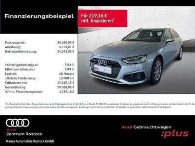 Gebraucht Audi A4 Ambiente 204 PS (150 kW) 2022 Florettsilber metallic Kombi
