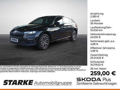 Gebraucht Skoda Scala Selection 116 PS (85 kW) 2025 Schwarz Kleinwagen