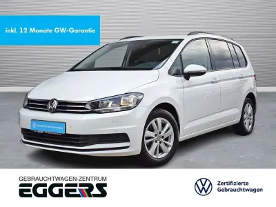 Gebraucht VW Touran Comfortline 116 PS (85 kW) 2020 Weiß Van / Kleinbus