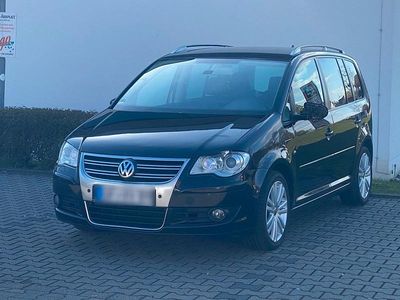 Gebraucht VW Touran R-line Edition 170 PS (125 kW) 2007 Schwarz Van / Kleinbus