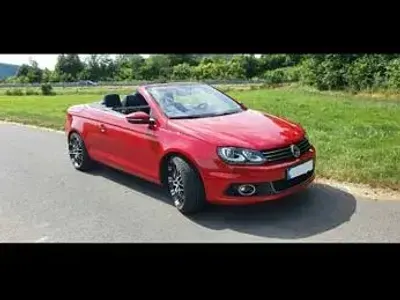 Używany VW Eos Exclusive 211 KM (155 kW) 2012 Czerwony Kabriolet