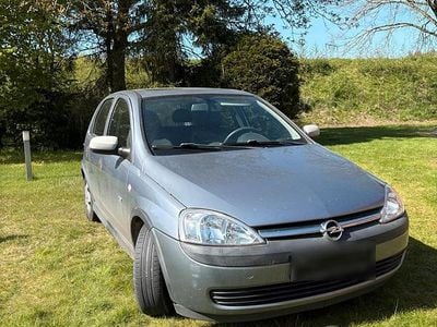 Brugt Opel Corsa 75 HK (55 kW) 2003 Blå Hatchback