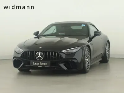 Gebraucht Mercedes SL63 AMG AMG 585 PS (430 kW) 2024 Metalliclack obsidianschwarz metallic Cabrio