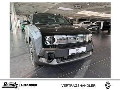 Neu Renault R4 Iconic 110 kW (150 PS) 2025 Schiefergrau, schwarzes dach (metallic) Limousine