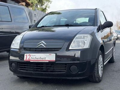 Gebraucht Citroën C2 Style 60 PS (44 kW) 2012 Schwarz Kleinwagen