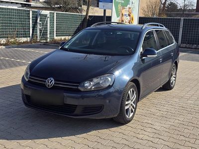 Gebraucht VW Golf VI 105 PS (77 kW) 2010 Blau Kleinwagen