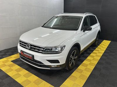 Second-hand VW Tiguan Highline 180 CP (132 kW) 2018 Alb SUV