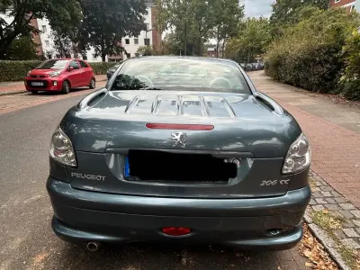 Używany Peugeot 206 109 KM (80 kW) 2007 Szary Kabriolet