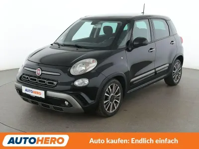 Begagnad Fiat 500L Cross 120 HK (88 kW) 2017 Svart Minibuss