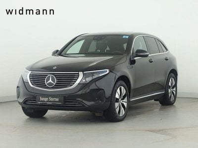 Gebraucht Mercedes EQC400 300 kW (408 PS) 2021 Metalliclack obsidianschwarz metallic SUV