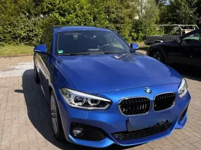 Gebraucht BMW 116 M Sport 109 PS (80 kW) 2017 Blau Kleinwagen