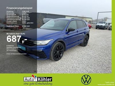 Usata VW Tiguan R-line 150 CV (110 kW) 2023 Blu SUV