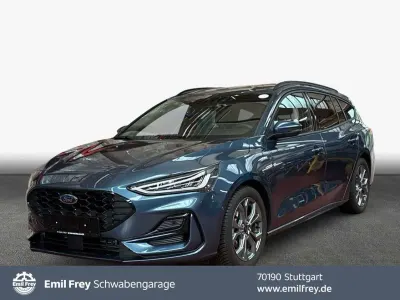 Gebraucht Ford Focus ST-Line X 125 PS (91 kW) 2024 Chrome blue metallic Kombi