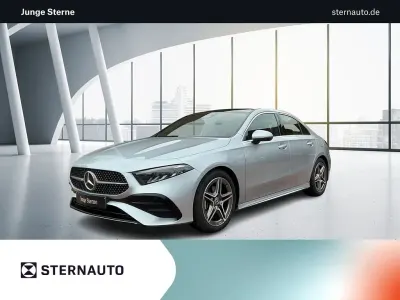 Gebraucht Mercedes A200 AMG line 163 PS (119 kW) 2025 Metalliclack hightechsilber Limousine