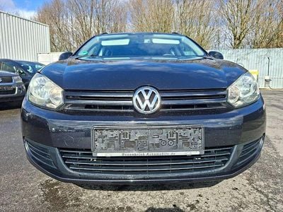 Gebraucht VW Golf VI Trendline 105 PS (77 kW) 2011 Schwarz Kleinwagen