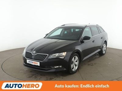 Gebraucht Skoda Superb Ambition 120 PS (88 kW) 2017 Schwarz Kombi