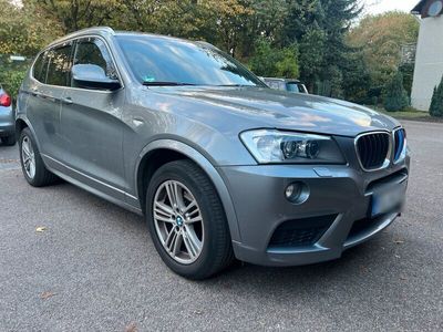 gebraucht BMW X3 20d M-Paket, grau, el. Heckklappe, el. Anhängerk. Xenon