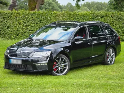 Gebraucht Skoda Octavia vRS 184 PS (135 kW) 2015 Schwarz Kombi