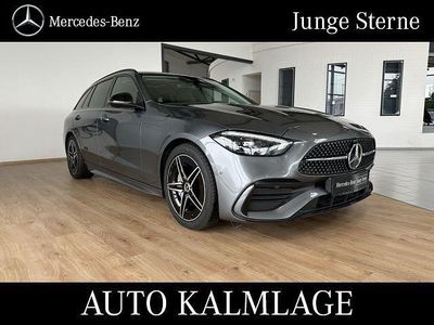 Gebraucht Mercedes C220 AMG 200 PS (147 kW) 2024 Lack selenitgrau Kombi