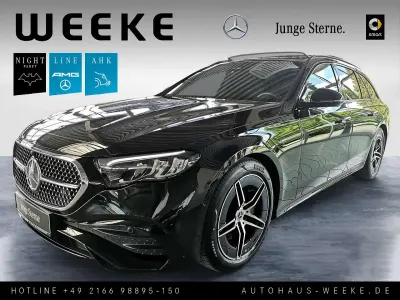 Gebraucht Mercedes E220 Advanced 197 PS (144 kW) 2025 Lack obsidianschwarz Kombi