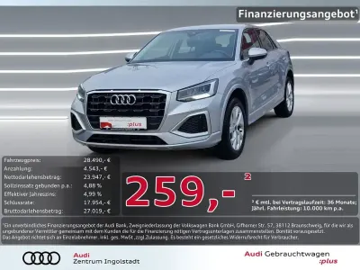 Gebraucht Audi Q2 Advanced Plus 150 PS (110 kW) 2024 Florettsilber metallic SUV