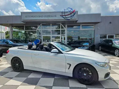 Gebraucht BMW 435 Sport Line 313 PS (230 kW) 2014 Weiß Cabrio