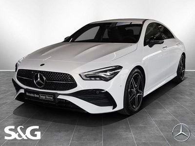 Second-hand Mercedes CLA200 AMG 163 CP (119 kW) 2025 Alb Coupe