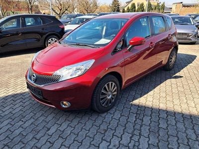 Second-hand Nissan Note Acenta 98 CP (72 kW) 2014 Roșu Hatchback