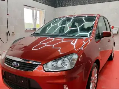 Używany Ford C-MAX Ghia 145 KM (106 kW) 2008 Czerwony Minivan